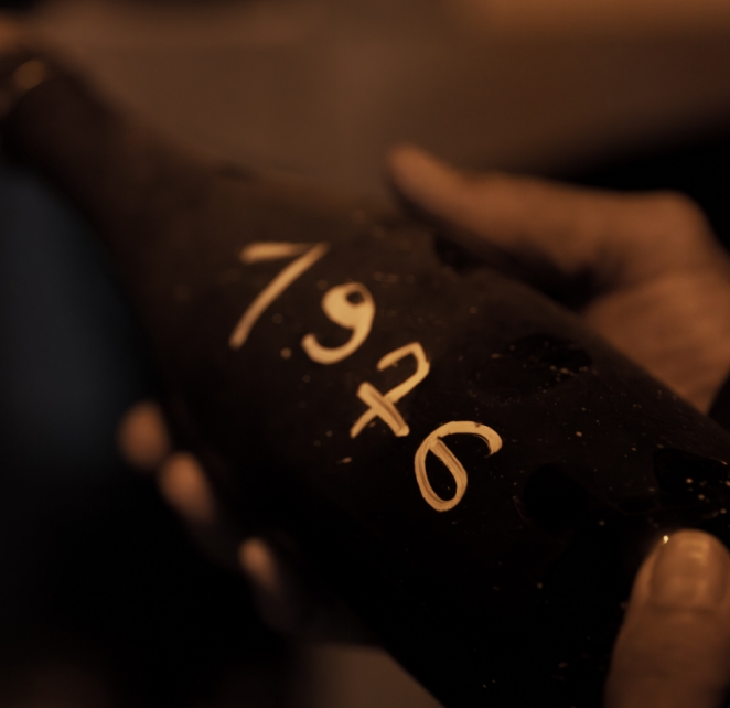 Cuvée de 1976 du Champagne Bernard Lonclas